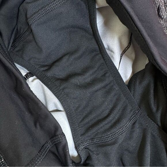 Lululemon Speed Short For Running Fall Net White Black/Black Activewear Workout - Picture 9 of 10